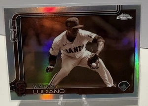 2025 Topps Chrome #191 Marco Luciano Sepia Refractor - Bild 1 von 2
