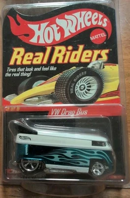 Hot Wheels Real Riders Series 5 VW Drag Bus 5,220/11,000 Protective Cover  - Image 1 of 4