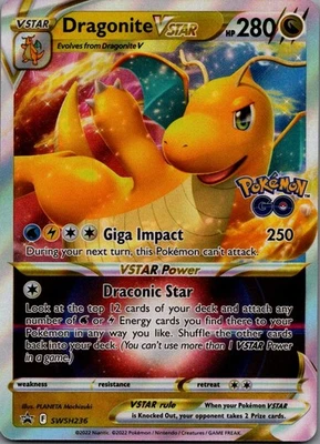 Dragonite VSTAR Promo SWSH: Sword & Shield Promo Cards SWSH236 NM - Image 1 of 2