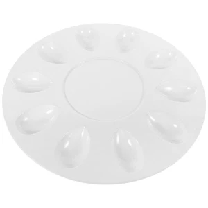 Shrimp Sliding Tableware Deviled Egg Serving Platter Eggs Tray Platters - Picture 1 of 12