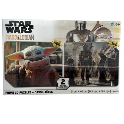 Star Wars Mandalorian Prime 3D Puzzles Set 2 Baby Yoda Idea de Regalo Navidad Foto 1 de 4