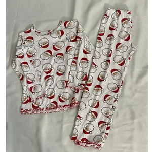 Sara's Prints Santa Pajamas size 14 - Picture 1 of 2