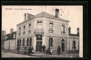 CPA Sancoins, Nouvel Hôtel des Postes 1914 - Picture 1 of 2