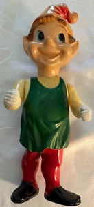 Vintage 50er/60er Jahre Union Products Elfe Weihnachten Blasform 22" hoch - Bild 1 von 13