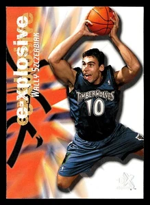 1999 Skybox E-X E-xplosive #5 Wally Szczerbiak 553/1999 - Picture 1 of 2