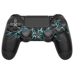 Wireless Gamepad Bluetooth-compatible 6 Axis Gyro for PS4/PS4 Slim/PS4 Pro/PC - Picture 1 of 12