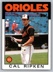 1986 Topps #340 Cal Ripken Baltimore Orioles FREE SHIP - Picture 1 of 2