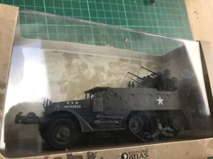 ATLAS EDITIONS 6690003 MULTIPLE GUN MOTOR CARRIAGE M16 BOXED - Picture 1 of 2