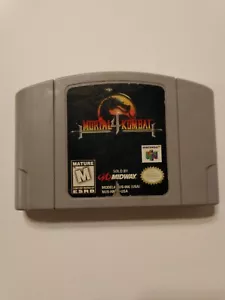 Mortal Kombat 4 (Nintendo 64, 1998) Game Only (NTSC) Tested - Picture 1 of 3
