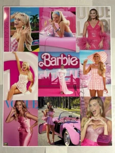 MARGOT ROBBIE BARBIE FILM ORIGINAL HANDSIGNIERTES AUTOGRAMM POSTER 17 X 22 + COA - Bild 1 von 9