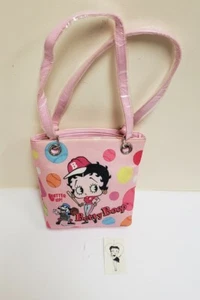 Betty Boop Borsa a Mano Borsetta Batter Up Baseball Multicolore - Foto 1 di 4