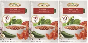 Mrs. Wages Mild Salsa Pomodoro Condimento Mix, 4 oz (3 confezioni) - Foto 1 di 3