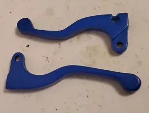 HODAKA vintage Blue Lever Set cable clutch and brake alloy gp short - Bild 1 von 8