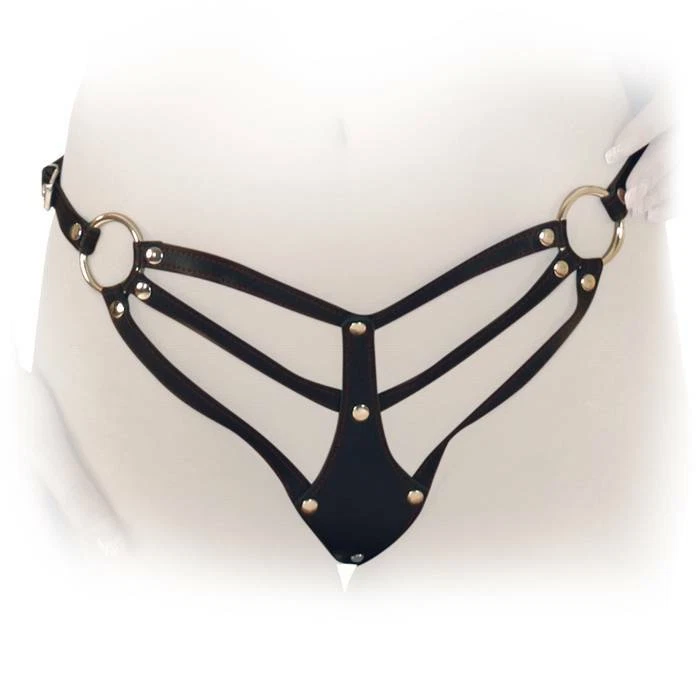 Ledapol - Harness Echt Leder Riemen String in diversen Farben - Bild 1 von 1