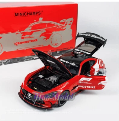 MINICHAMPS 1:18 Benz AMG GT BS 2021 Alloy Metal Diecast Model Car Display Gift - Image 1 of 4