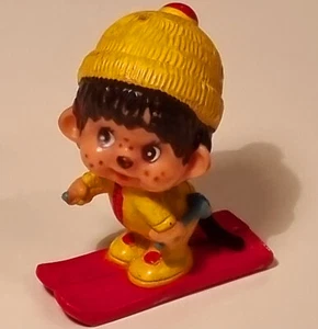Monchichi Sekiguchi Monchhichi Skifahrer Wintersport Bully Figur ca. 6,5 cm - Bild 1 von 3