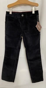 210101 Niña 5T COLECCIÓN TÉ Negro Elástico Algodón Ajustar Cintura Pantalones Nuevos con Etiquetas - Imagen 1 de 4