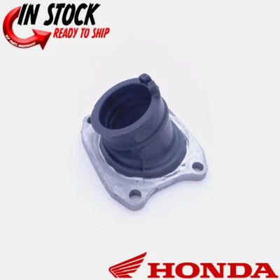 HONDA CR80 CR 80 85 ENGINE CARBURETOR RUBBER INTAKE REED CAGE BOOT 1986-07 OEM - Image 1 of 4