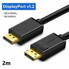Ugreen Displayport Dp To Dp Cable 4K Uhd 144Hz Male Monitor Video Cable Pc Gtx