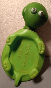 Vintage Avon Topsy Turtle Floating Soap Dish 1970s Preowned Bath Time Toy - Picture 1 of 7