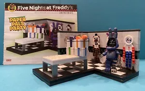 Five Nights at Freddy’s McFarlane FNAF Paper Pals Party 12822 NEAR COMPLETE - Picture 1 of 9