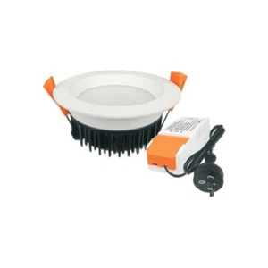 3A 13W Tri Colour Dimmable LED Downlight Kit 90mm Recessed Style White Fitting - Picture 1 of 1