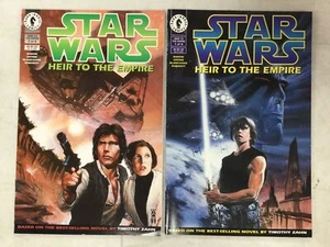 2x STAR WARS HEIR TO THE EMPIRE comic # 1 & 2 1st Appear THRAWN & MARA JADE NICE - Picture 1 of 12