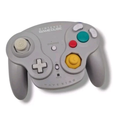 ⚡Original Nintendo Gamecube Wavebird Wirelss Controller ohne Empfänger DOL-004⚡ - Bild 1 von 4