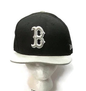 New Era 59 Fifty Boston Red Sox Fitted Baseball Cap Size 7.5 A12 - Picture 1 of 10