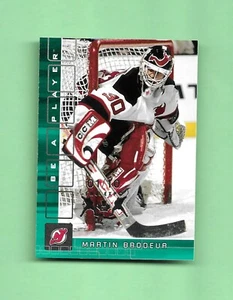 01-02 Be A Player BAP ESMERALDA # 40 MARTIN BRODEUR NUEVA CAMISETA /10 ¡EXCEPCIONAL! - Imagen 1 de 2