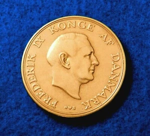1952 Denmark 2 Kroner - Very Nice Coin - See Pictures - Picture 1 of 2