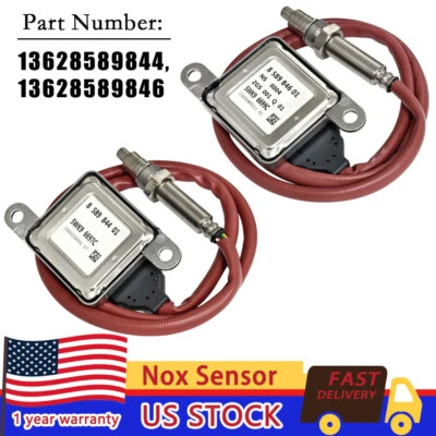 2X Sensor Nox delantero trasero para BMW E70 F30 X5 328d xDrive 13628589844 13628589846 Foto 1 de 4