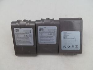 Dyson SV03 battery for parts only x 3 - For Dyson V6