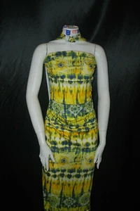 Modal 100% Knit Jersey Fabric Ecofriendly Tie-Dye Design Semisheer Light Weight - Picture 1 of 9