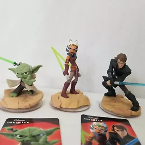 Disney Infinity Star Wars Figuras Tarjetas Yoda Crepúsculo de la República Cristal - Imagen 1 de 8