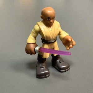 Playskool Star Wars Galactic Heroes Jedi Force Mace Windu Action Figures Toys - Picture 1 of 6