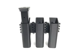 eAMP Enforcer - Remington 1911 R1 .45 (Double Stack) Triple Mag Pouch - 0475-C - Picture 1 of 1