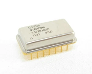 Q-Tech 7,3728 MHz Kristalloszillator - QT6HC9M-7,3728 MHz/qt6hc9m - Bild 1 von 7