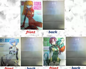 Evangelion Big poster set 3 Japanese Anime sexy Asuka Rei Mari Movie - Picture 1 of 2