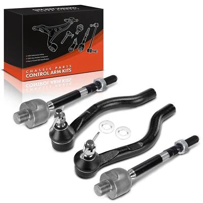 4x extremos de barra de amarre delanteros interiores y exteriores para Honda Civic 2016-2021 2,0 L 1,5 L Insight Foto 1 de 4