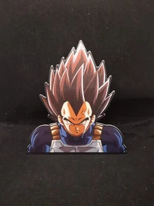 DBZ Dragon Ball Z Vegeta SS blau linsenförmiger Fenster-Peker Aufkleber US-VERKÄUFER! - Bild 1 von 3