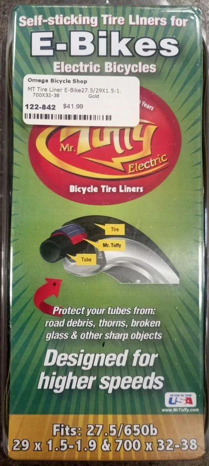 REVESTIMIENTO DE NEUMÁTICO DE BICICLETA ELÉCTRICA MR TUFFY ROJO 27,5/29 x 1,5-1,9 700 x 32-38 Foto 1 de 1