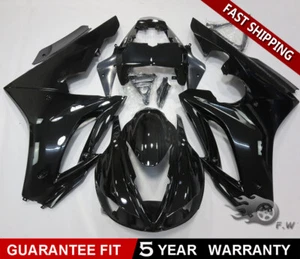 Kit de carrocería de carenado de plástico negro brillante ABS para Triumph Daytona 675 2009 -2012 - Imagen 1 de 2