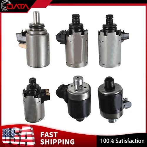 Juego de solenoides de transmisión automática de 5 velocidades 722,6 OEM 6 piezas para Mercedes Benz Foto 1 de 4