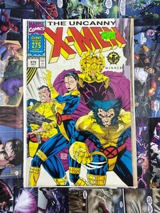 Uncanny X-Men #275 (1991) AUSSIE PRICE VARIANT NEWSSTAND APV JIM LEE XMEN COVER - Bild 1 von 7