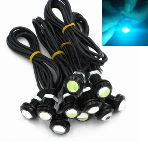 10X 9W LED Ice Blue Car Motorcycle Eagle Eye Backup Light DRL Fog Driving Lamp - Picture 1 of 12