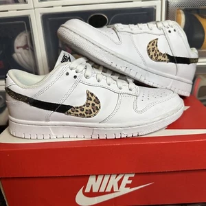 Nike Dunk Low SE Primal White DD7099-100 NEW Women’s Size 7.5 Pre Owned - Picture 1 of 11