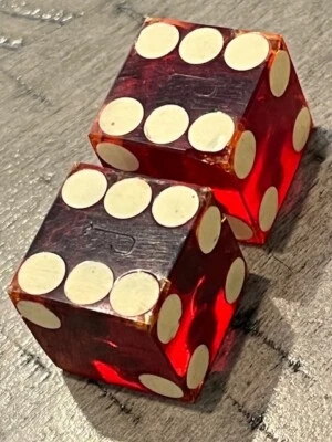 Old illegal club J engraved dice one loaded 040224@ - Image 1 of 4
