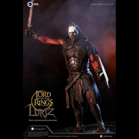 Asmus Toys LOTR8IN003 Lurtz Lord of the Rings 8" Action Figure Model Collectible Cover