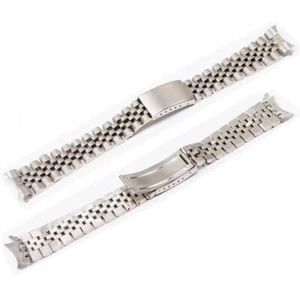 19MM JUBILEE WATCH BAND BRACELET FOR ROLEX AIR KING 1500, 5500 HEAVY STAINLESS - Picture 1 of 12